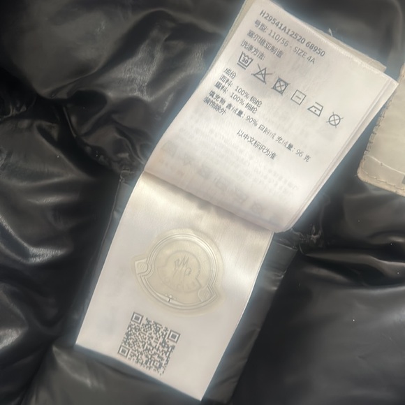 COPY - Toddler Black Moncler Authentic - Picture 5 of 7